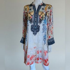 Limelight Elegant Multicolor Patterned Dress